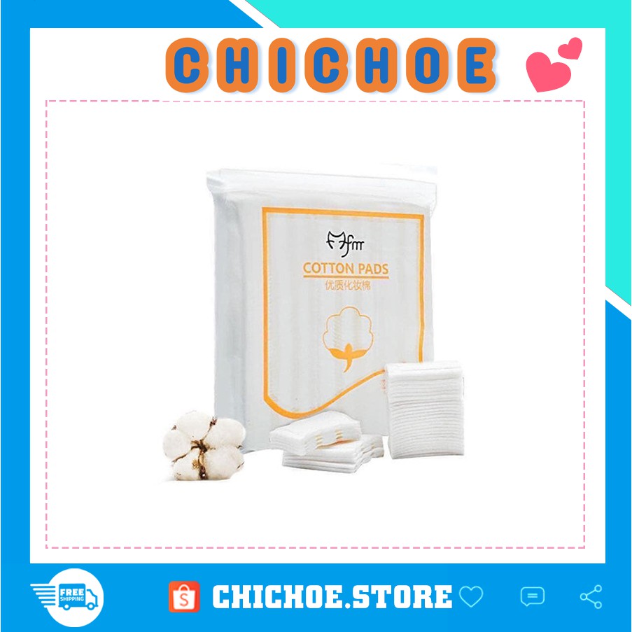 Bông Tẩy Trang Cao Cấp Không Xơ Bông 222 Miếng