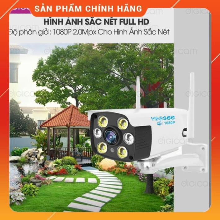 [FREESHIP - Bảo hành 12 tháng] Camera YooSee ngoài trời Siêu nét 2.0mpx 1080P - 2 Anten | BigBuy360 - bigbuy360.vn