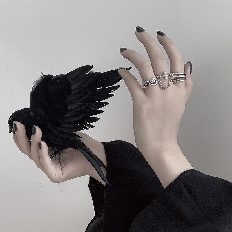 Nhẫn Thiết Kế Chéo Kiểu Dáng Đơn Giản 22015