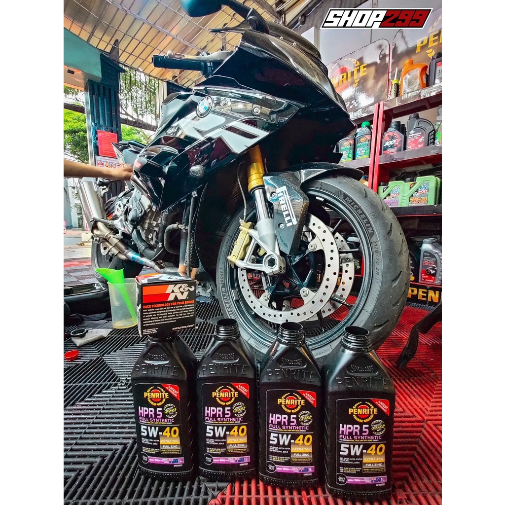 Nhớt Penrite HPR 5 5W40 Full Synthetic Chuyên Dùng Cho BMW R1250GS/GSA, BMW S1000R/RR, VESPA tiêu chuẩn API SP, A5/B5