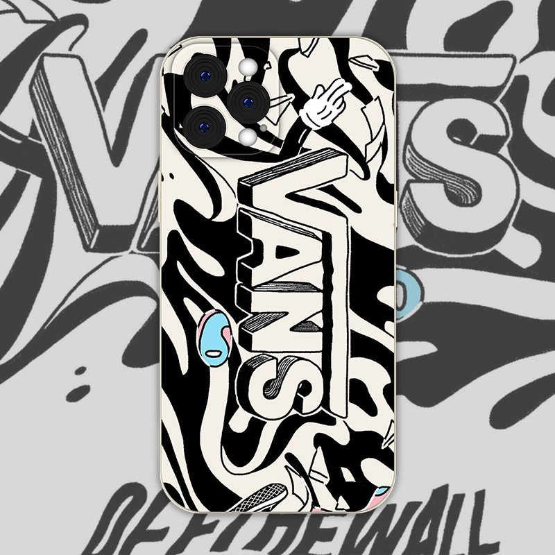 Ốp lưng IPhone cạnh vuông Logo Vans BVC 6/6plus/6s/6splus/7/7plus/8/8plus/x/xr/xs/11/12/13/14/pro/max/plus/promax BVC262
