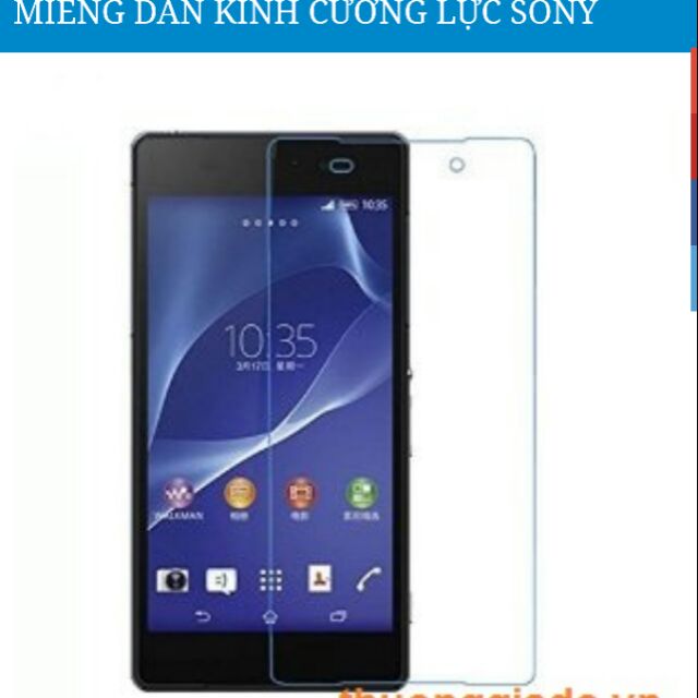 Kính cường lực sony E3 , bộ 3 kính