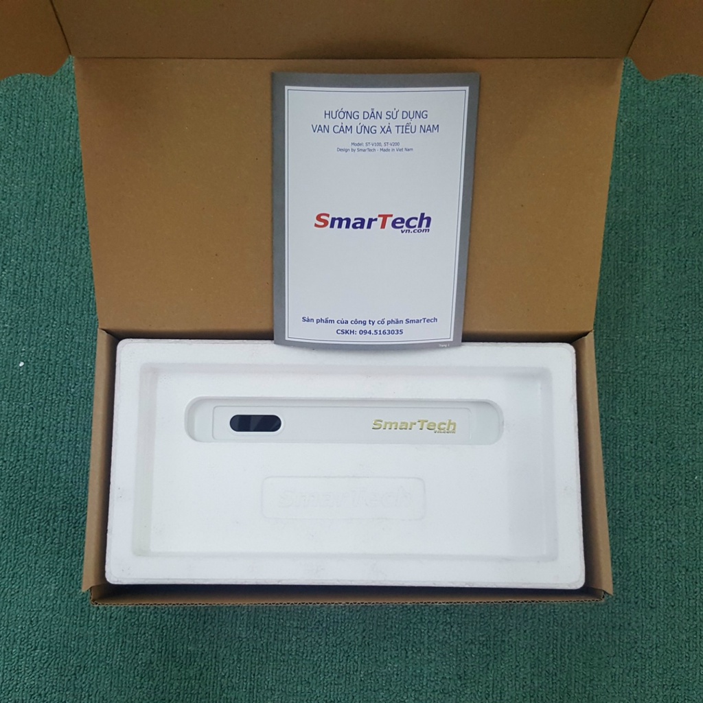 VAN CẢM ỨNG SMARTECH ST-V300 - sang trọng mạ crom sáng bóng