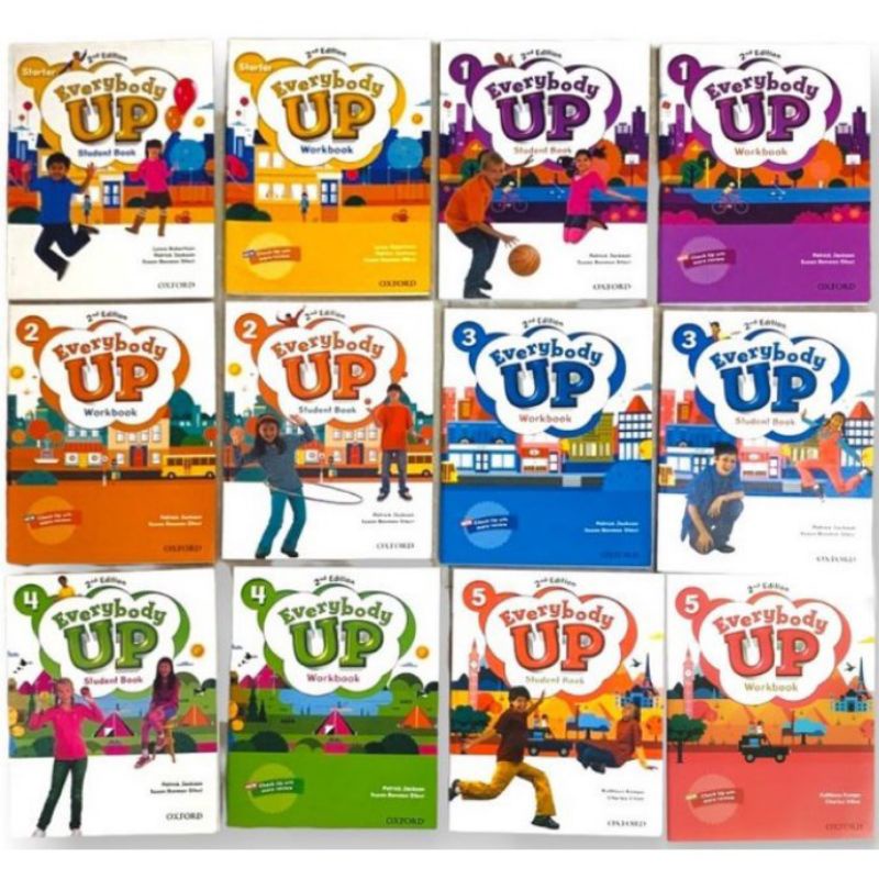 Everybody Up 2nd, level starter đến 6, gồm SB và WB