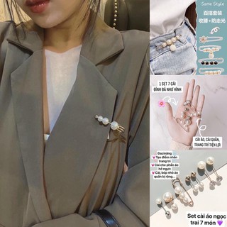 [GIÁ HUỶ DIỆT]🌸SET 7 MÓN CÀI ÁO