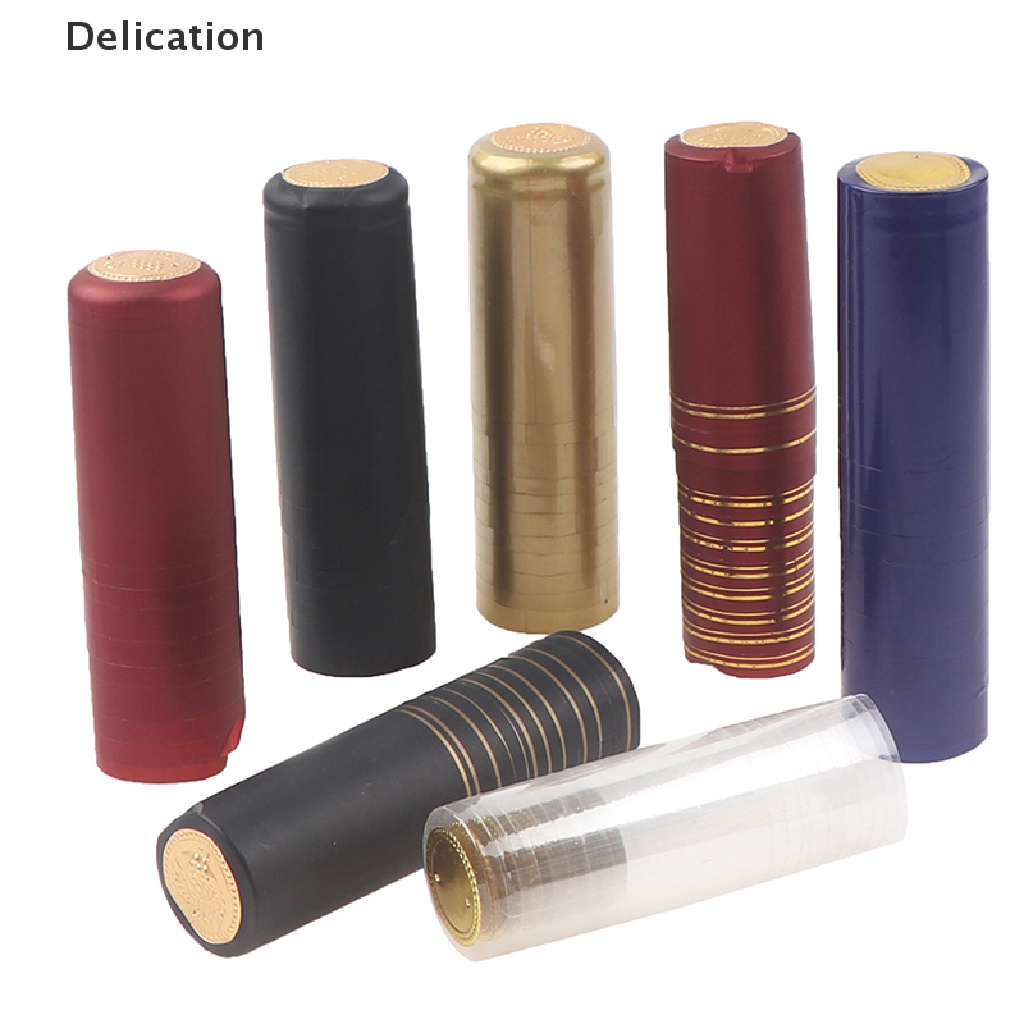 Set 10 nắp đậy chai rượu vang bằng pvc cách nhiệt tiện dụng