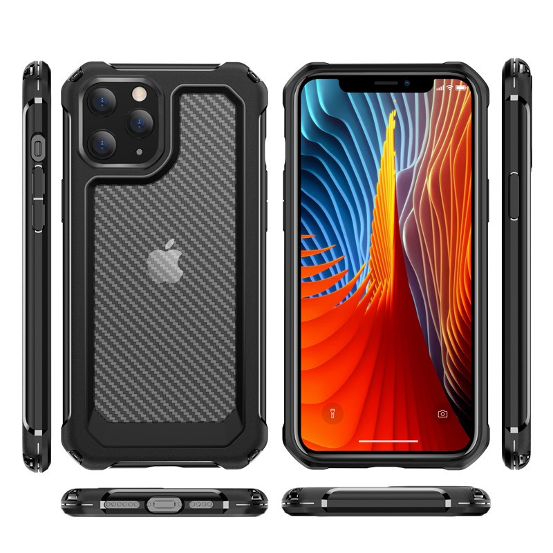 Quân Sự Va Chạm Vỏ Dành Cho IPhone12 Max Pro Vỏ Điện Thoại Di Động I11 Pro XS Max XR 7Plus SE Giáp Vỏ