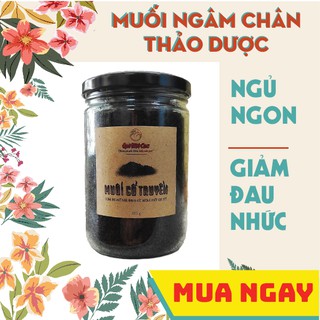 Muối ngâm chân (loại cao cấp),  giúp ngủ ngon, đau nhức xương khớp QUÊ MỘT CỤC 500G (HANDMADE)