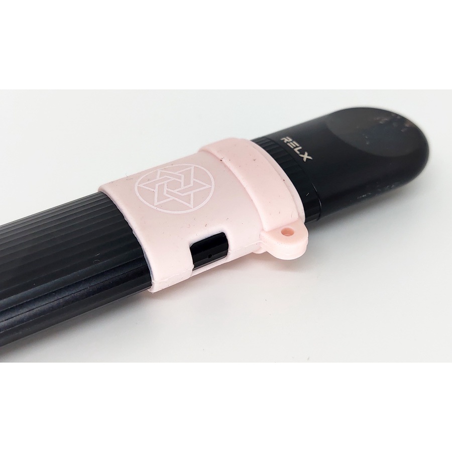 Vòng Silicon Dẹt 20mm đeo các loại thiết bị cầm tay nhỏ dạng dẹt có clip thực tế