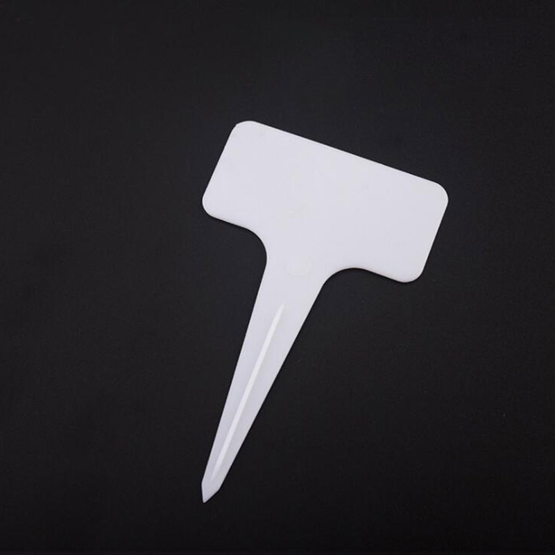 50 cái t-type hoa nhãn nhựa vườn ươm tag cây chậu đánh dấu cho cây tự làm công cụ trang trí vườn viết fvn