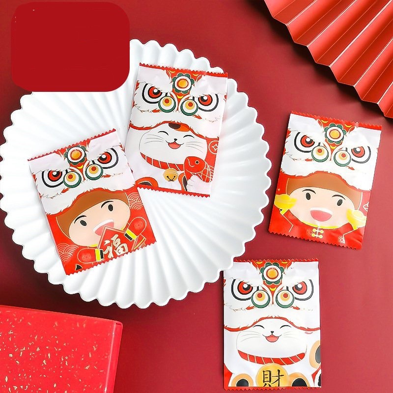 Túi nhựa đựng bánh dứa, cookie nhiều mẫu - 100 cái