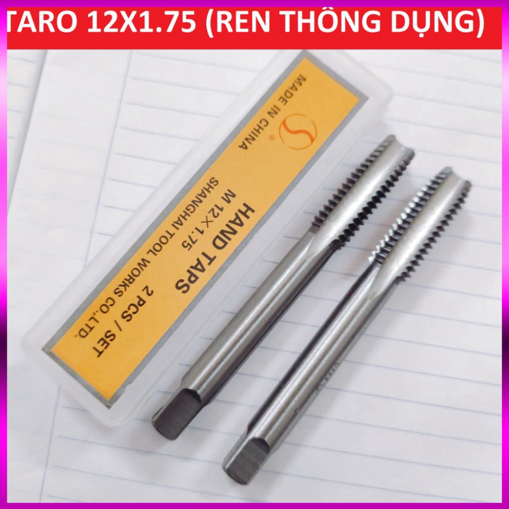 Taro 12 , Ta rô 12x1.75 (ren phổ thông), hàng Thượng Hải Loại 1 chính hãng