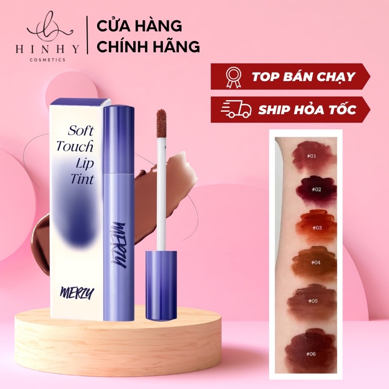 Son kem Merzy Soft Touch Lip Tint