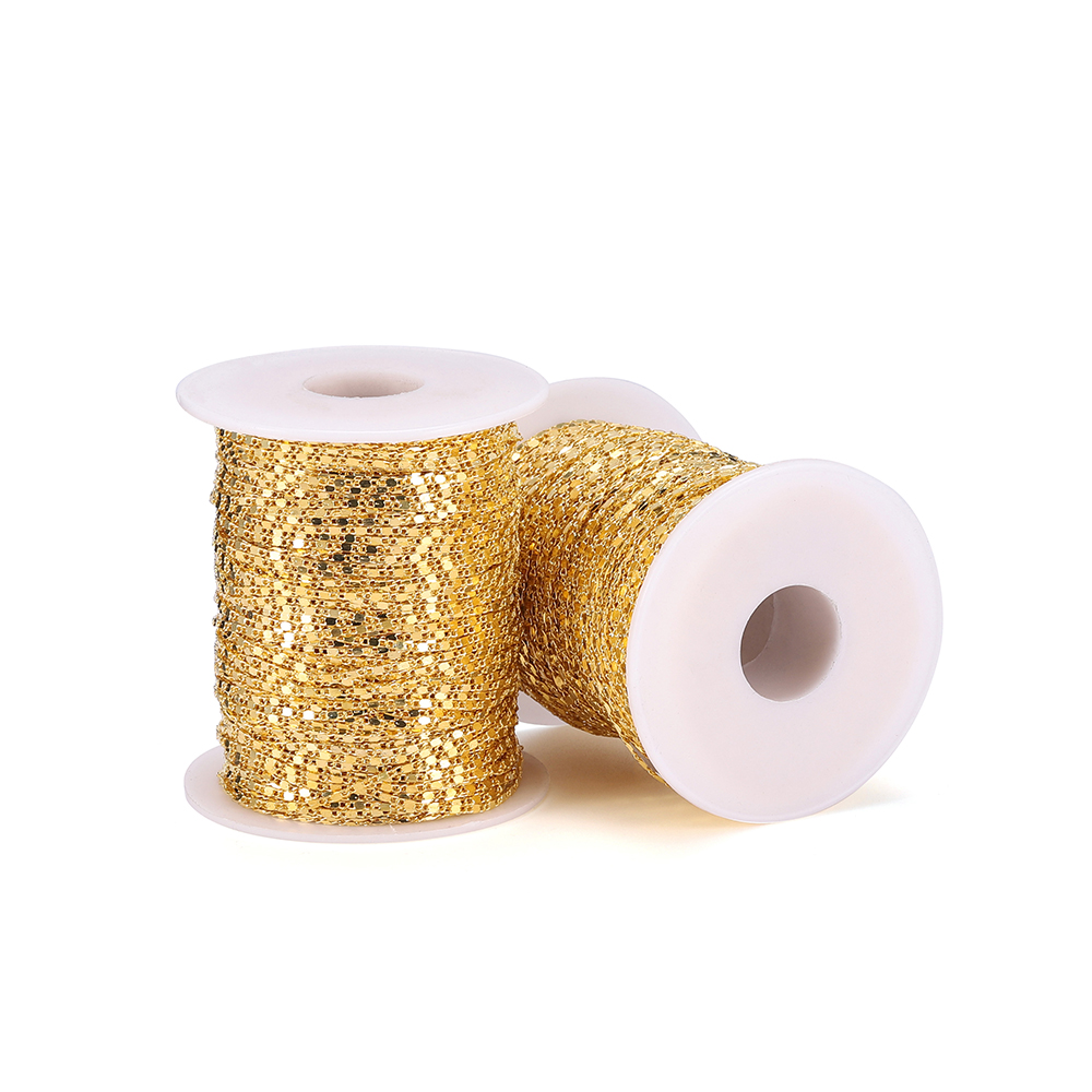 Set 10 cuộn dây xích chất liệu đồng làm trang sức thời trang cho nữ