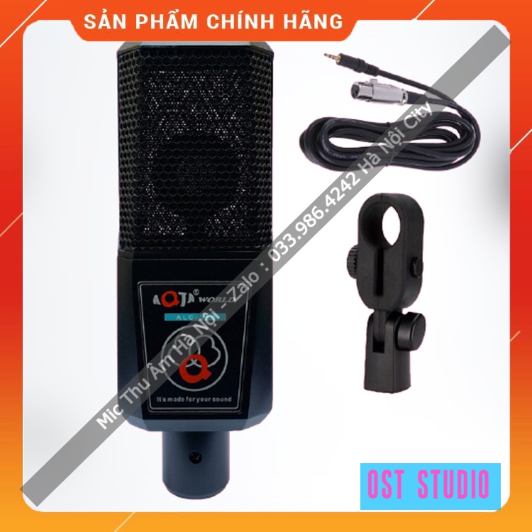 Mic Thu Âm AQTA ALC280 ⚡FREESHIP⚡ Micro Thu Âm ALC 280 Hát Livestream , Thu Âm Độ Bắt Âm Cực Cao . Bảo Hành 12 Tháng