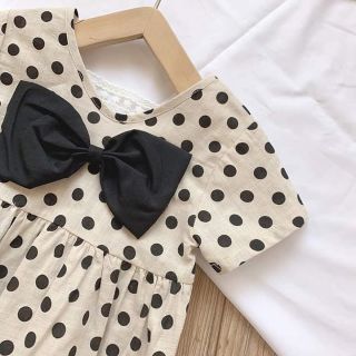 Váy xòe chấm bi Hàn Quốc mẫu 2019