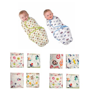 Ủ kén Summer- Chăn ủ quấn sơ sinh cotton mềm, mịn, mát cho bé - Màu sắc & họa tiết ngẫu nhiên
