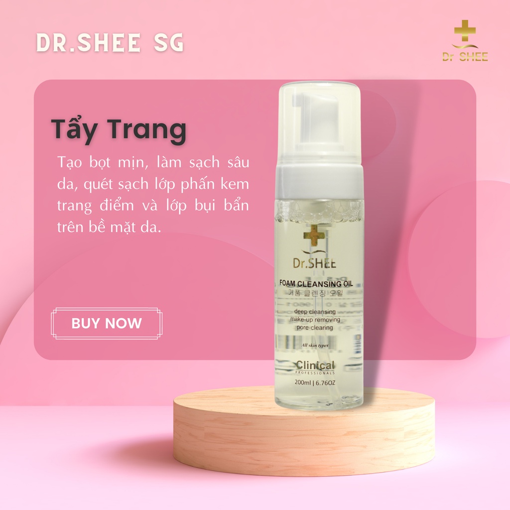 Tẩy Trang DrShee, Tẩy Trang DrShee Dạng Bọt | BigBuy360 - bigbuy360.vn
