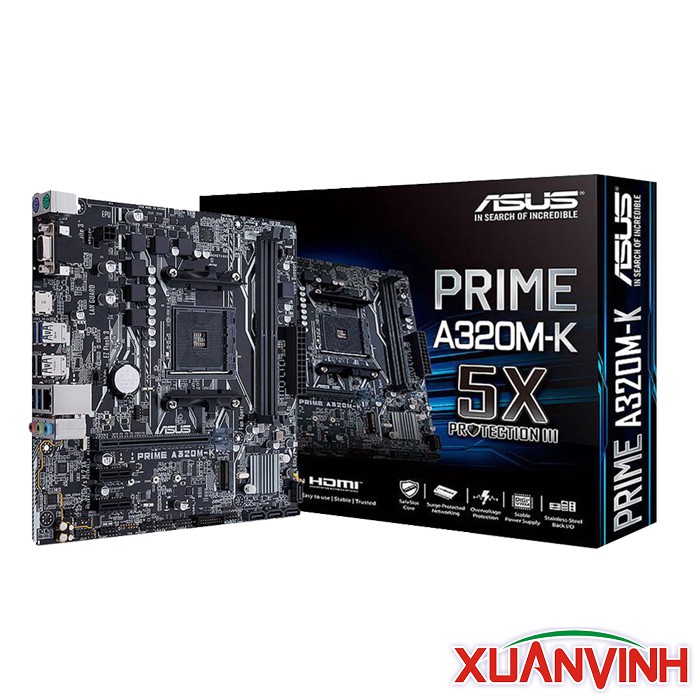 [Mã ELCL2MIL giảm 7% đơn 2TR] COMBO Bộ Vi Xử Lý AMD ATHLON 200GE và Bo Mạch Chủ ASUS A320M-K (NEW 100%, CHÍNH HÃNG)