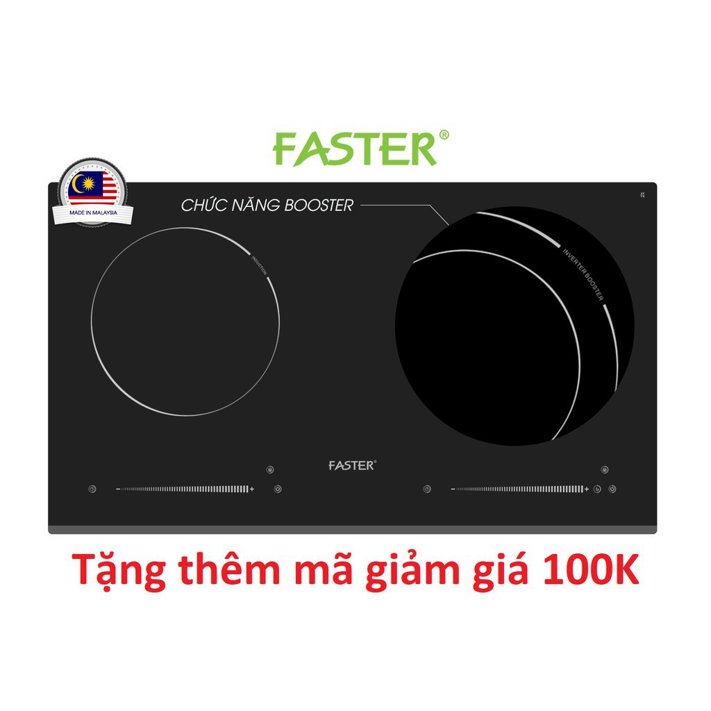 [ELHA10 giảm tối đa 1TR] Bếp từ Inverter Faster FS 782I nhập khẩu chính hãng Malaysia- bảo hành 2 năm