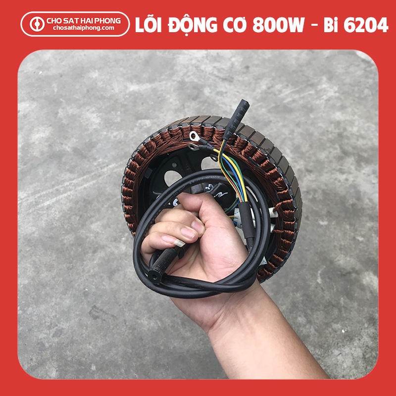 Lõi động cơ xe điện 800w 10+ vòng bi 6204 - Chợ Sắt Hải Phòng Online