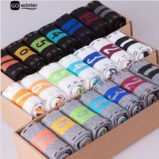 💓 7 đôi tất nam cotton thường ngày 7 ngày 1 tuần thoải mái hàng ngày