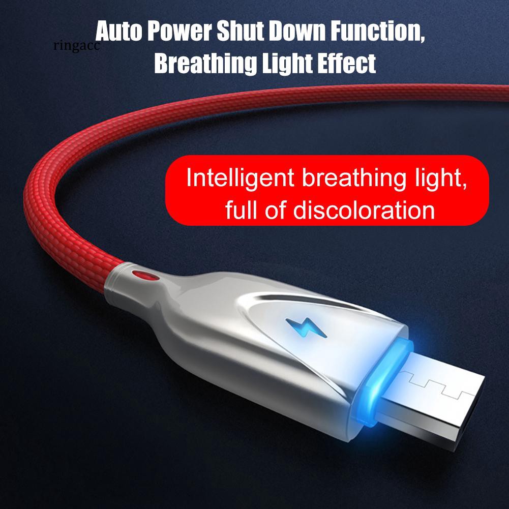 Cáp sạc nhanh Type-C/Micro USB/8Pin 3.1A dành cho iPhone Android