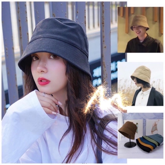 [ ẢNH THẬT ] Mũ / Nón Bucket Cụp TRƠN BASIC