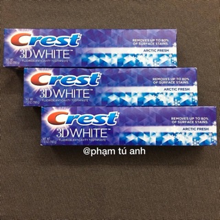 Kem đánh răng Crest 3D White 198gr