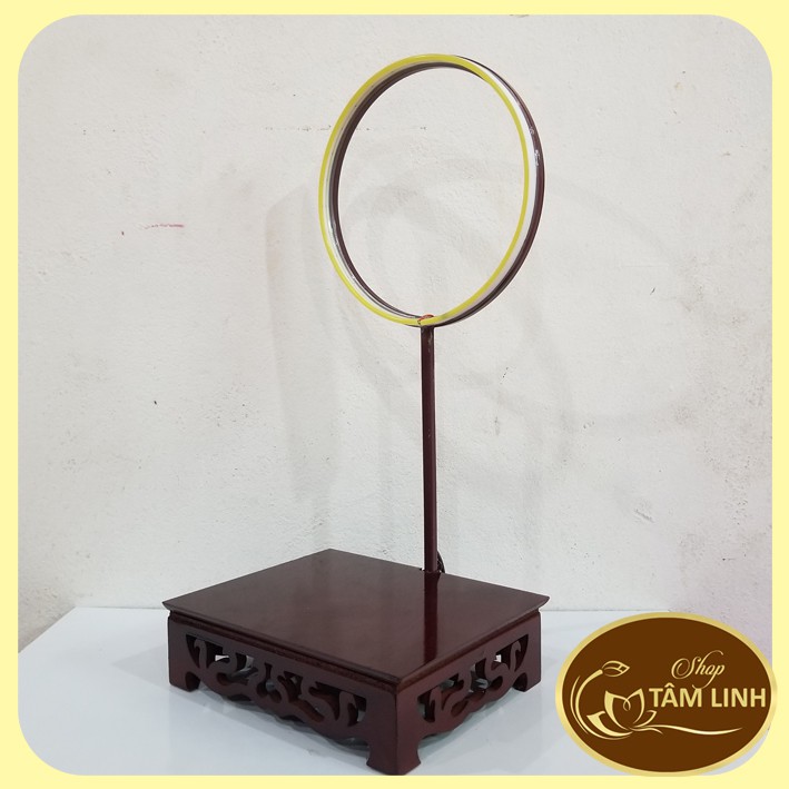 Combo Tượng Địa Tạng cao 30 cm+Hào Quang Led  cao 45 cm + Đôn gỗ vuông 20 Mẫu Kệ Đèn Đẹp GIÁ SIÊU RẺ