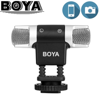 Bộ Micro Boya By-Mm3 Chuyên Nghiệp Cho Iphone Android Smartphone Dslr Camera Dv Livestream