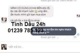 combo 10 chai tinh dầu bưởi kích mọc tóc