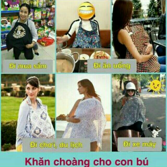 Khăn choàng cho con bú