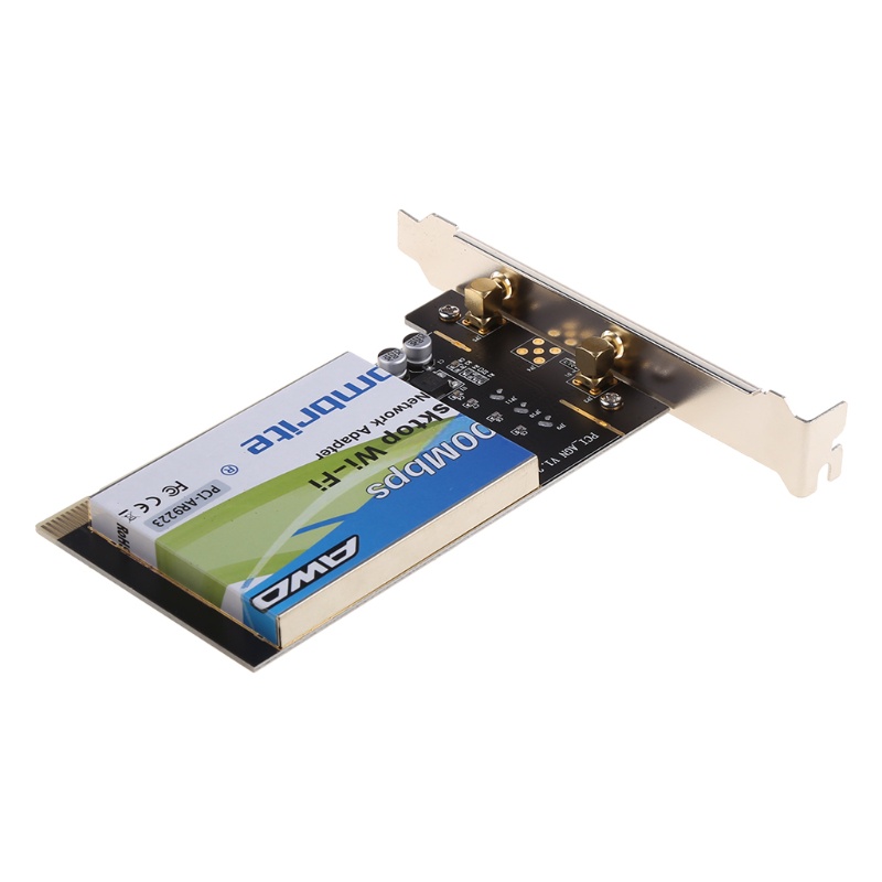 Thẻ WiFi Không Dây AR9223 PCI 300M 802.11b / g / n Và Phụ Kiện