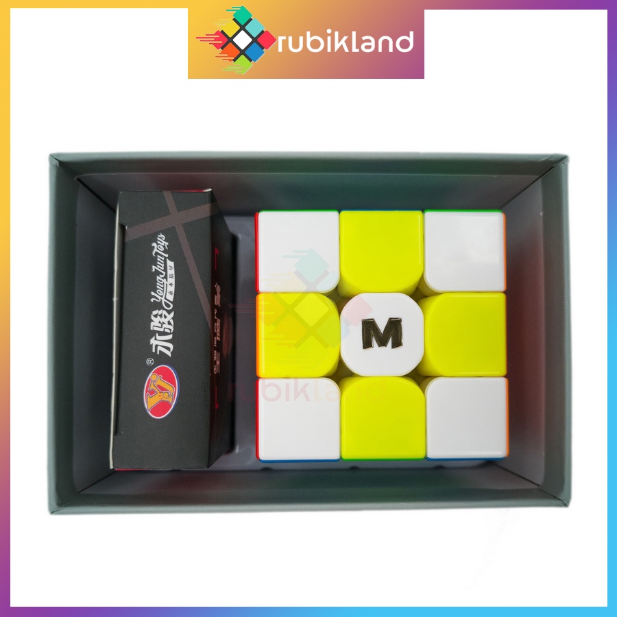 Rubik 3x3 YJ MGC 3 Elite M MGC3 Elite 3x3 M Nam Châm Dòng Cao Cấp Flagship Rubic 3 Tầng Đồ Chơi Trí Tuệ Trẻ Em