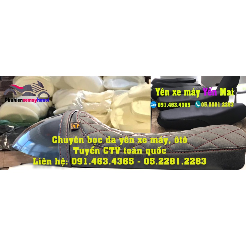 Vỏ da bọc yên xe máy Lead 125  Honda