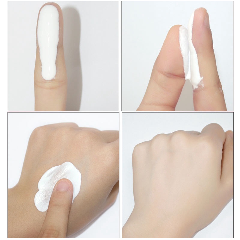 1 Kem Nền Sữa Dê Che Khuyết Điểm Toàn Diện Chống Nước Làm Sáng Da Che Phủ Quầng Thâm Hiệu Quả