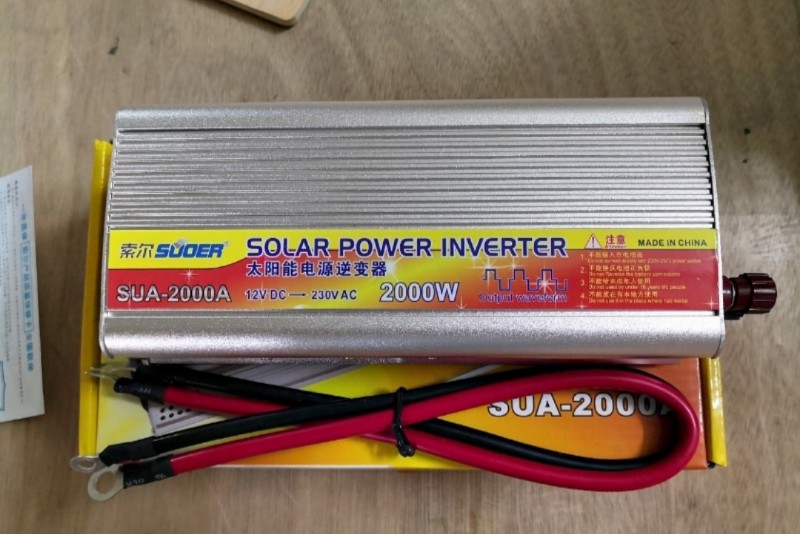 kích điện 12v sang 220 - 2000w