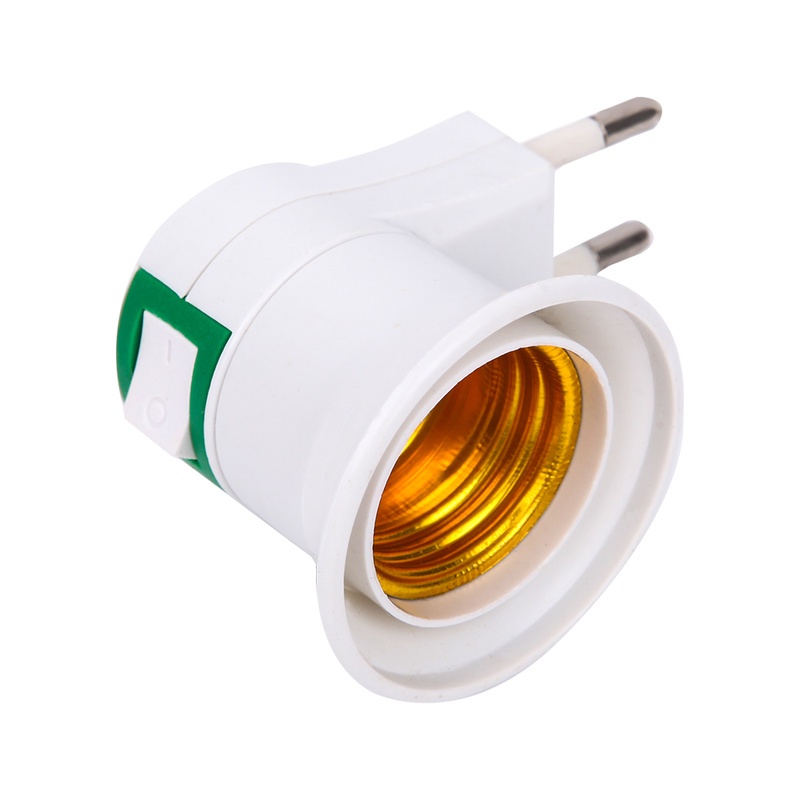 Đèn Ngủ Bóng Led 220V E27 Công Tắc Chân Tròn Thông Minh Có Công Tắc Chuyển Động