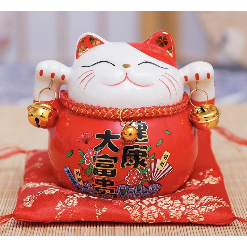 Mèo MAY MẮN makeni neko 🔥 FREESHIP 🔥 D12 x R 10 x C11 cm | BigBuy360 - bigbuy360.vn