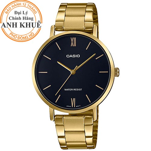 Đồng hồ nữ dây kim loại Casio Anh Khuê LTP-VT01G-1BUDF