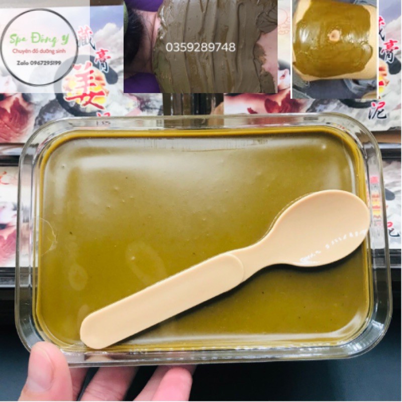 Bùn gừng giảm béo 500g,chất lượng loại 1 đắp cả đau mỏi.