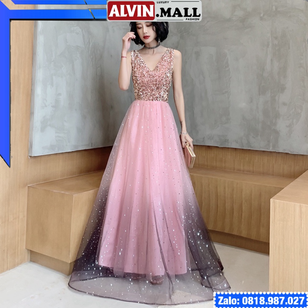 🔥BIGSIZE 𝐒-4𝐗𝐋🔥 Dạ tiệc Trang phục dạ hội Áo dài màu hồng mới Người dẫn chương trình Áo dài 🔥𝓞𝓻𝓭𝓮𝓻 𝓠𝓾ả𝓷𝓰