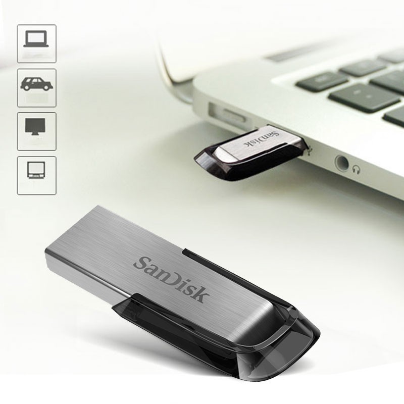 USB 2.0 Sandisk CZ73 16GB lên đến 150MB/s Metal Computer High Speed U Disk 2.0 | BigBuy360 - bigbuy360.vn