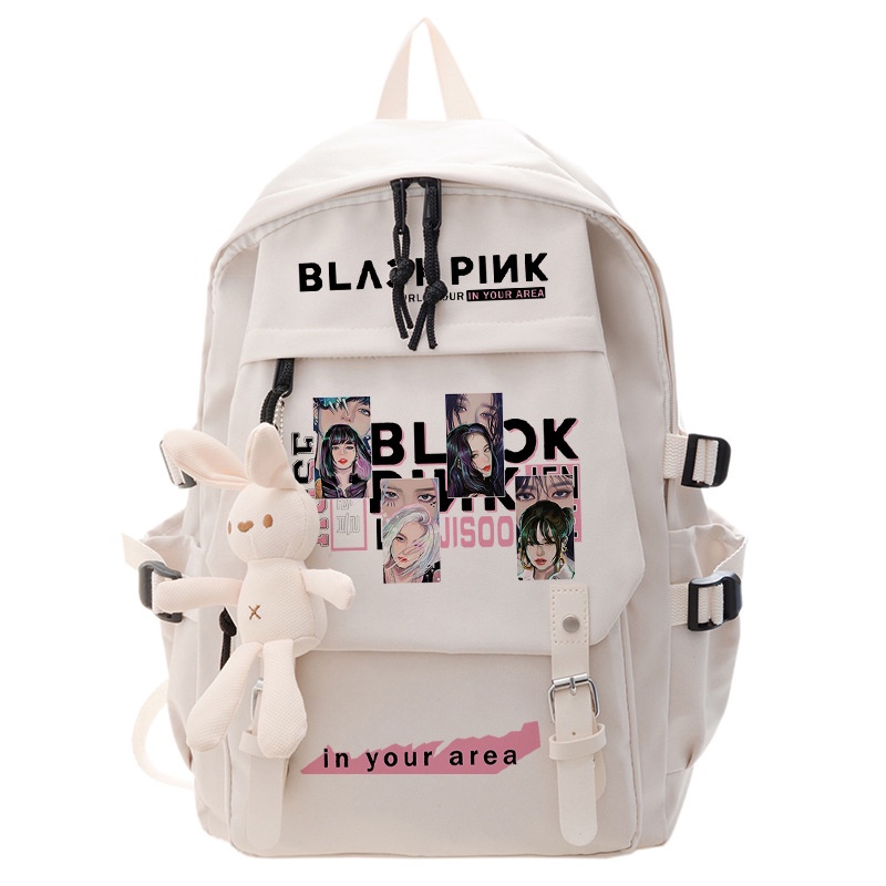 Balo nắp ngang BLACKPINK Cỡ Lớn IDOL KPOP thiết kế thông minh cặp sách đi học
