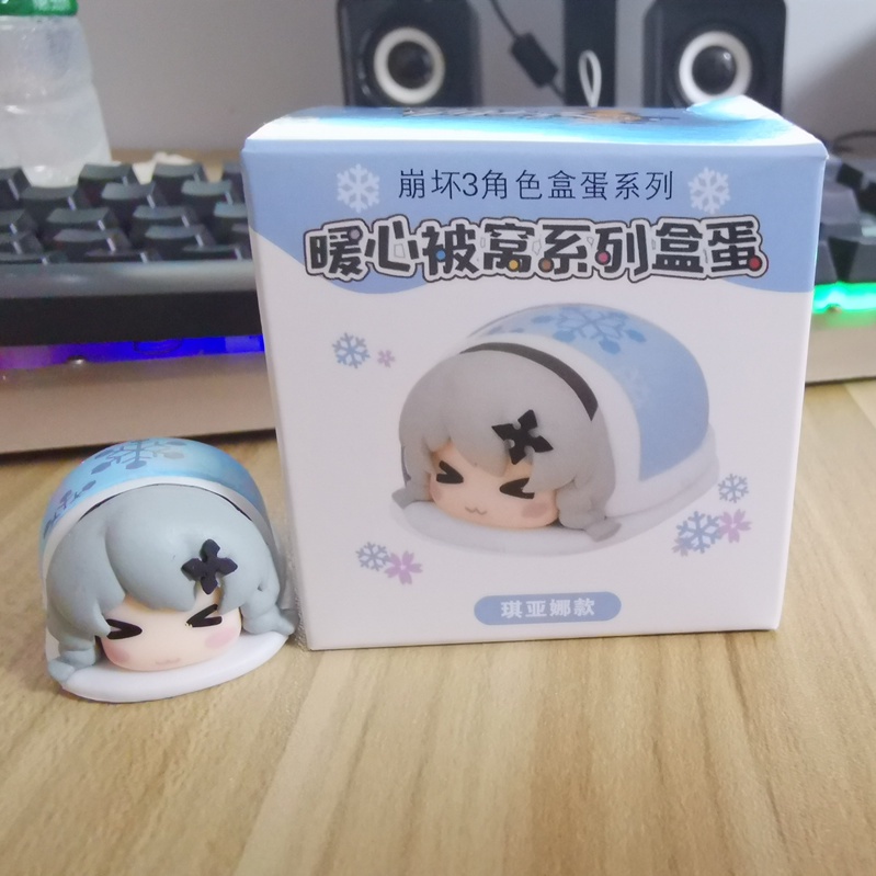 Set 7 Mô Hình Nhân Vật Hoạt Hình Honkai Impact 3 Trang Trí