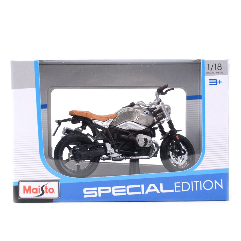 Maisto 1:18 BMW R nineT Scermber Die Cast Đồ chơi mô hình tĩnh mô tô sưu tầm