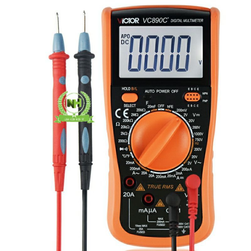 (LKNH) Đồng hồ đo điện vạn năng VICTOR VC890D/ VC890C+ Cao cấp Loại Tốt