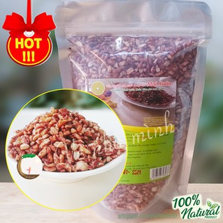 CỐM GẠO LỨT SẤY HỮU CƠ TỰ NHIÊN ĂN LIỀN ( không đường cho người ăn kiêng giảm cân, ăn chay, eat clean )