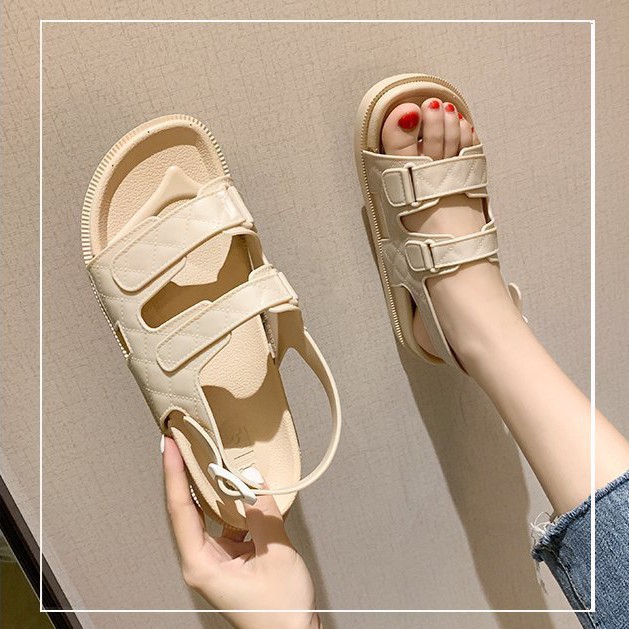 Dép sandal quai khâu thời trang êm chân giá rẻ 1A05